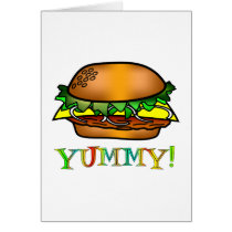 Yummy Hamburger cards by TLArnold2 Yummy Hamburger cards