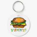 Yummy Hamburger keychains by TLArnold2 Yummy Hamburger keychains