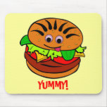 Yummy Hamburger Mouse Pads