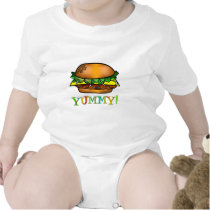 Yummy Hamburger t-shirts
