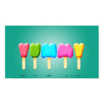 "Yummy" Ice Cream - Ice Lollies poster