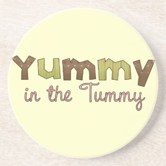Yummy in the Tummy Coasters