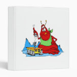 Yummy Mars Rover 3 Ring Binder