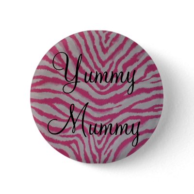 Yummy Mummy Button by meganastra
