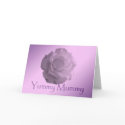 YUMMY MUMMY card pink lilac rose