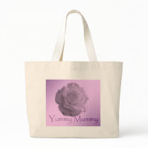 YUMMY MUMMY lilac pink rose bag