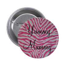 Yummy Mummy Pinback Button