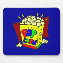 yummy popcorn mousepad by inublueproductions yummy popcorn mousepad