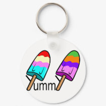 Yummy Popsicle keychains