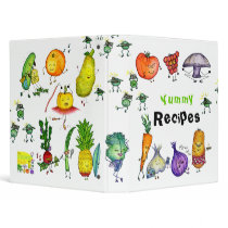 yummy recipes binder