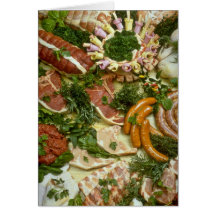 Yummy Selected meats Card