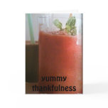 YUMMY THANKFULNESS CARD