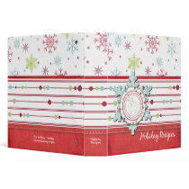 Yummy Winter Delights Recipe Binder by KrispysKingdom Yummy Winter Delights Recipe Binder