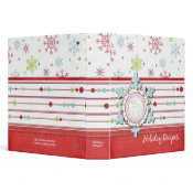 Yummy Winter Delights Recipe Binder binder