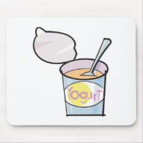 yummy yogurt mousepads by doonidesigns yummy yogurt mousepads