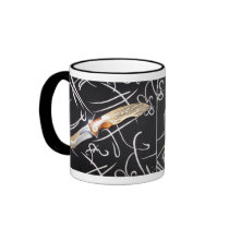 Yuna knife coffee cup mugs by amok_Nok Yuna knife coffee cup mugs