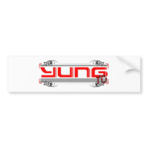 Yung CB Tv (Logo 1) Bumper Sticker