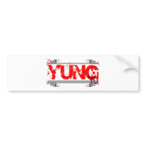 Yung CB TV (Logo 2) Bumper Sticker