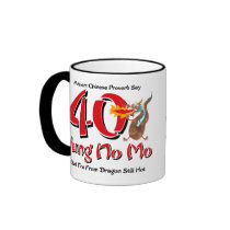 Yung No Mo 40th Birthday Mug