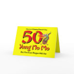 Yung No Mo 50th Birthday Cards