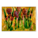 Yupo Irises cards
