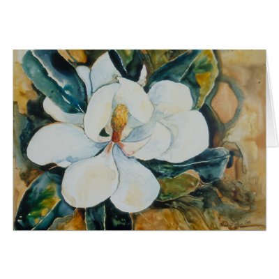Yupo Magnolia 2 Card by andymathis