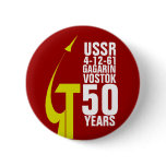 YURI GAGARIN VOSTOK ONE PIN