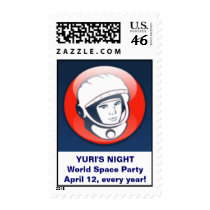 Yuri's Night stamps