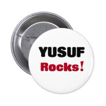 Yusuf Rocks Pinback Button