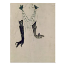 Yvette Guilbert , 1894 Postcard