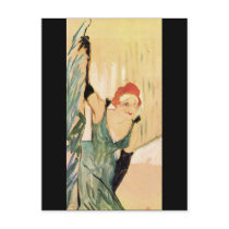 Yvette Guilbert, Henri de Toulouse-Lautrec postcards by vintagetreasurechest Yvette Guilbert, Henri de Toulouse-Lautrec postcards