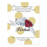 YW Value Card - VIRTUE Post Card