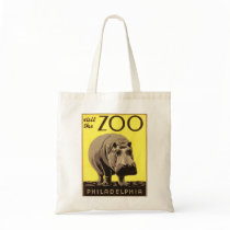 Z00 - Hippo Canvas Bags