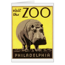 Z00 - Hippo Card