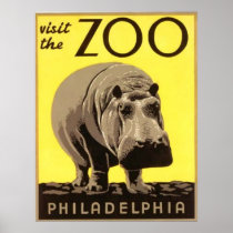 Z00 - Hippo Print