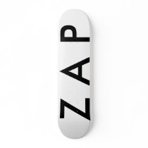 Z A P SKATE BOARD DECK