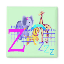 Z - Alphabet Magnet by elenaind Z - Alphabet Magnet