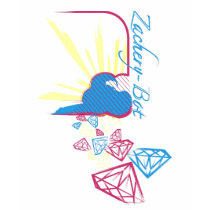 Z-Bot! Men's Diamond Shirt by Zacherybot Z-Bot! Men's Diamond Shirt