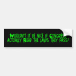 z_congressread bumper stickers
