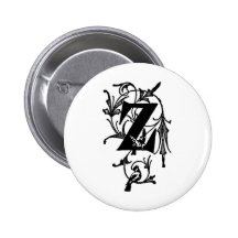 Z Decorative Letter Pins