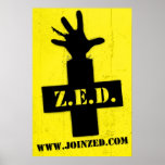 Z.E.D.: Zombie Safe Zone Posters