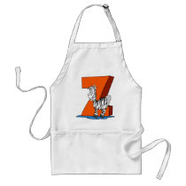 Z For Zebra aprons by animalworld Z For Zebra aprons