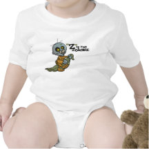"Z" is for Zombie (boys) Infant Creeper