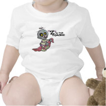 "Z" is for Zombie (girls) Infant Creeper