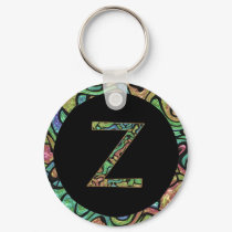Z Monogram keychains by CuteSmallThings Z Monogram keychains