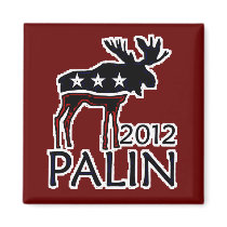 z Moose Palin 2012 Cut Magnet