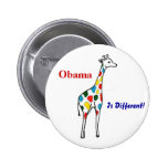Z Obama, Is Different! Button