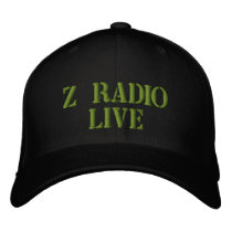 Z Radio Live army hat embroidered hats by zlfproductions Z Radio Live army hat embroidered hats