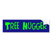 z_treehugger bumper stickers by WanderingWomyn z_treehugger bumper stickers