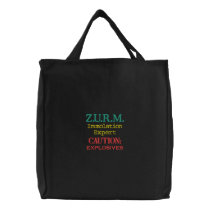 Z.U.R.M. embroidered bags